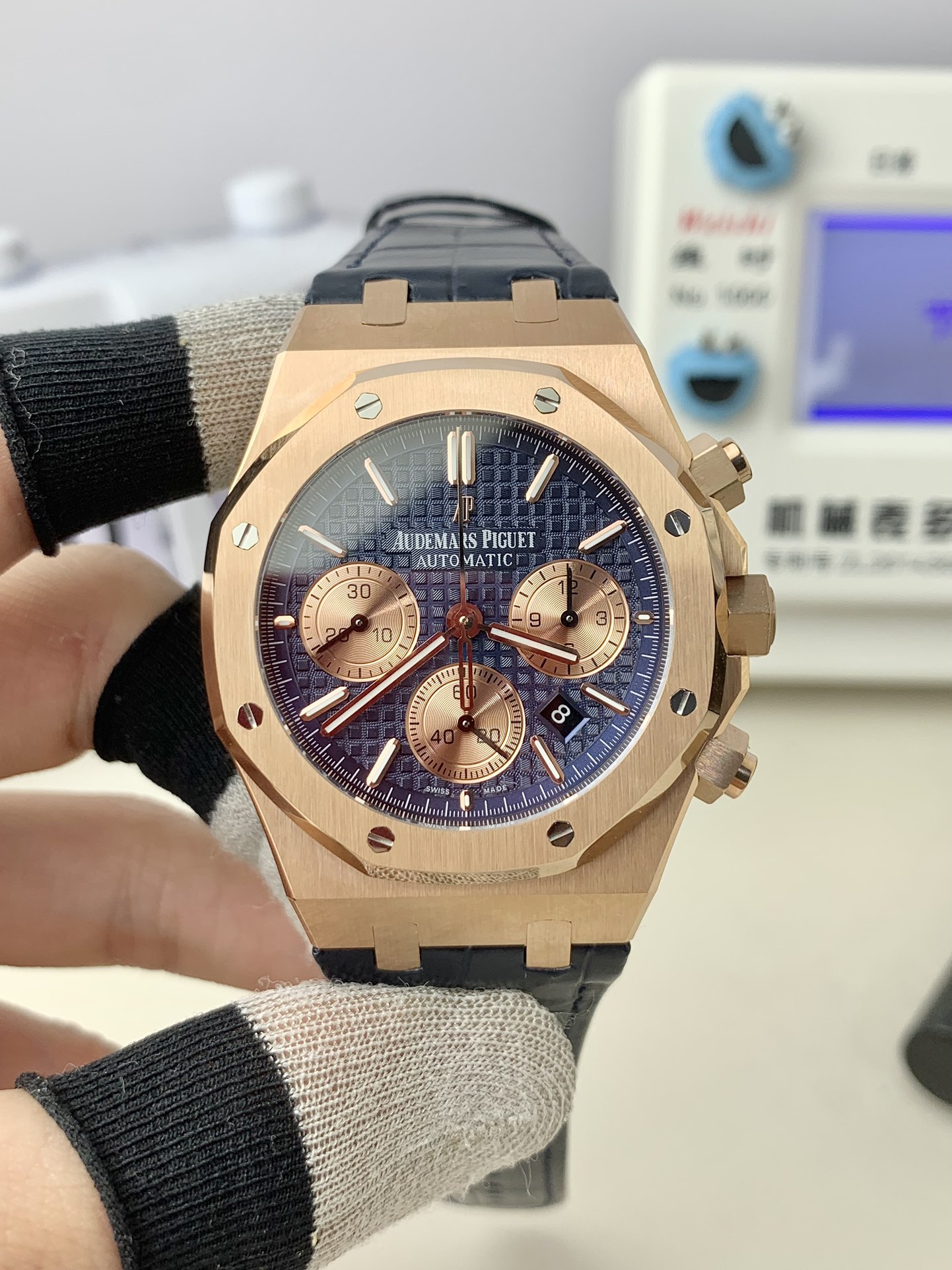 NO:384634,BF Audemars Piguet Rose Gold 26331 movement!  ,,audemars19860909BF 爱彼玫瑰金26331 机芯！,,audemars,Watch