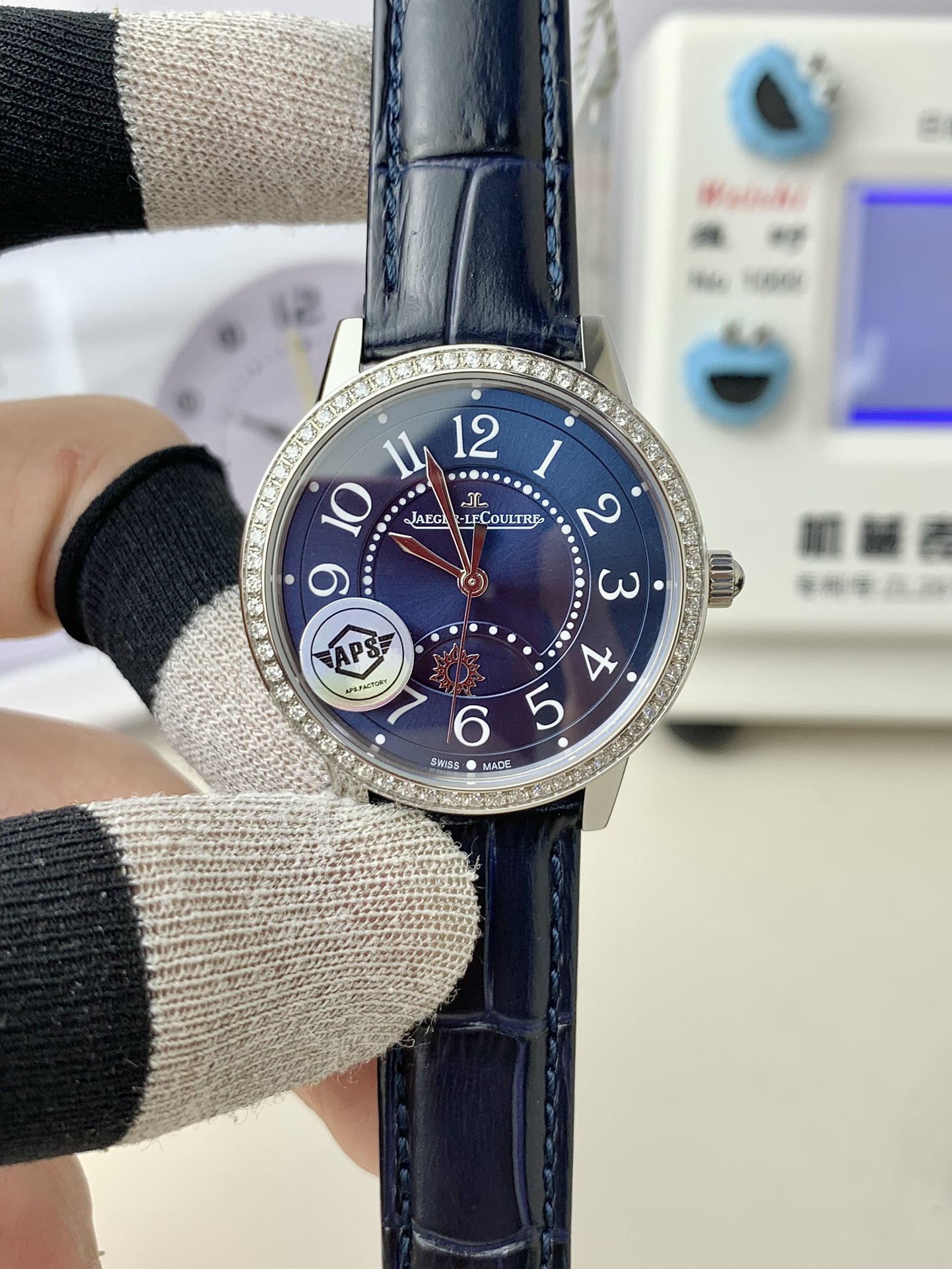 NO:384624,AS Diamond Circle Jaeger-LeCoultre Dating 898A All-in-One Machine!  ,jaeger-lecoultre19860909AS 钻圈积家约会 898A一体机！,,jaeger-lecoultre,Watch