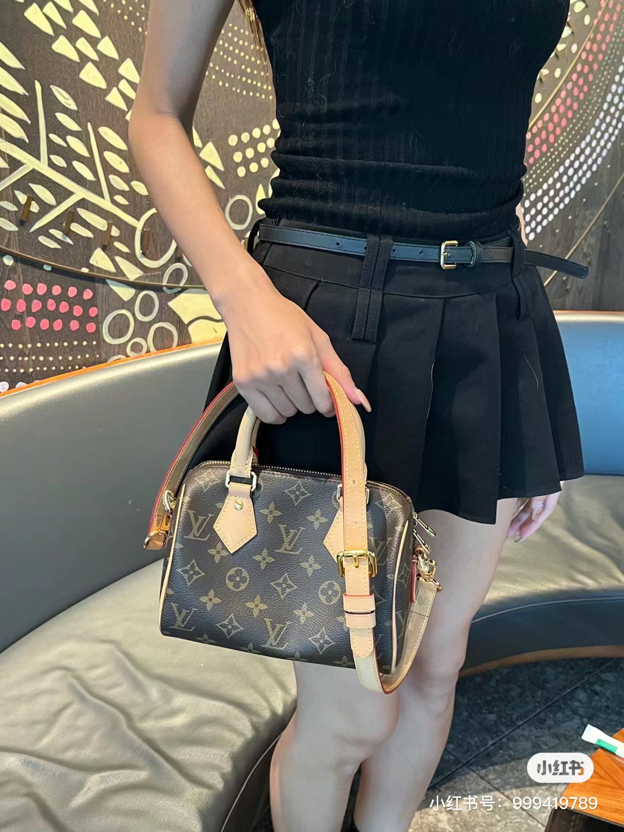 模特上身效果
M46234皮肩带