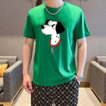 High Quality Customize
 Givenchy Clothing T-Shirt Men Cotton Mercerized Spring/Summer Collection Short Sleeve