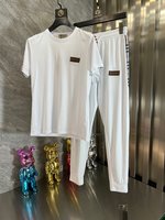 Burberry Clothing T-Shirt Two Piece Outfits & Matching Sets Practical And Versatile Replica Designer
 Men Summer Collection Fashion Short Sleeve