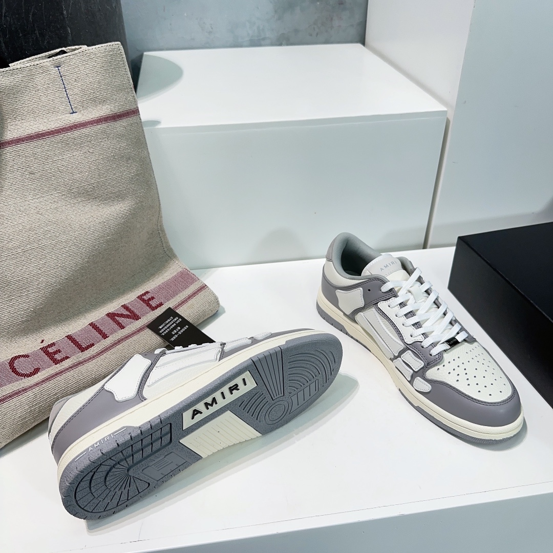 “AmiR 24: High-Quality Classic Shoes with Unique Skull Design, Comfortable and Stylish!” - 图片 2