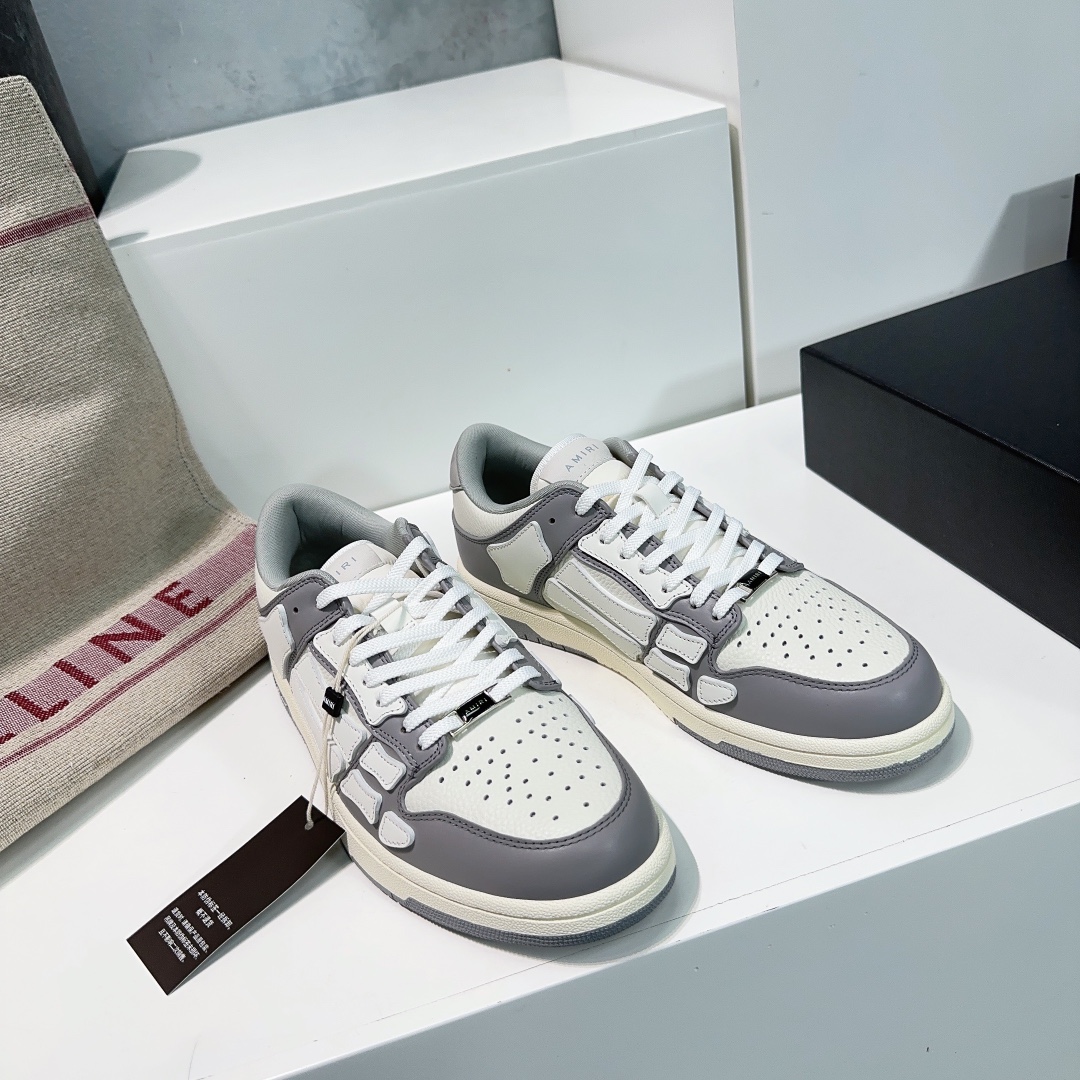 “AmiR 24: High-Quality Classic Shoes with Unique Skull Design, Comfortable and Stylish!” - 图片 1