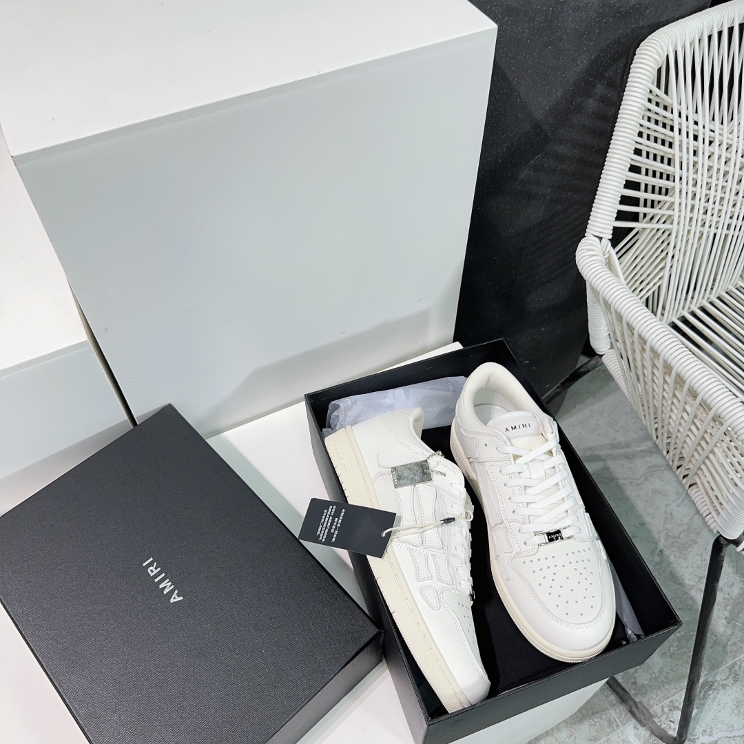 “AmiR 24: High Quality Classic Shoes with Unique Skull Design, Comfortable and Stylish!” - 图片 5