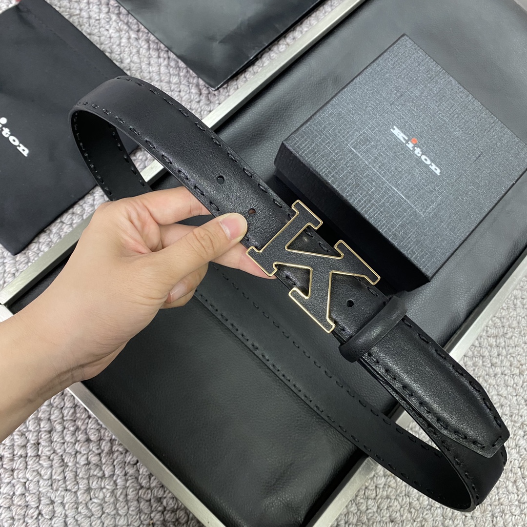 KITON Gürtel New Kiton 3,5 BC LP — photo 6
