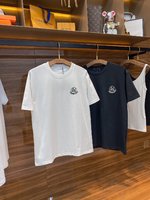 Moncler Clothing T-Shirt Acheter la première copie de réplique
 Cotton Double Yarn Spring/Summer Collection