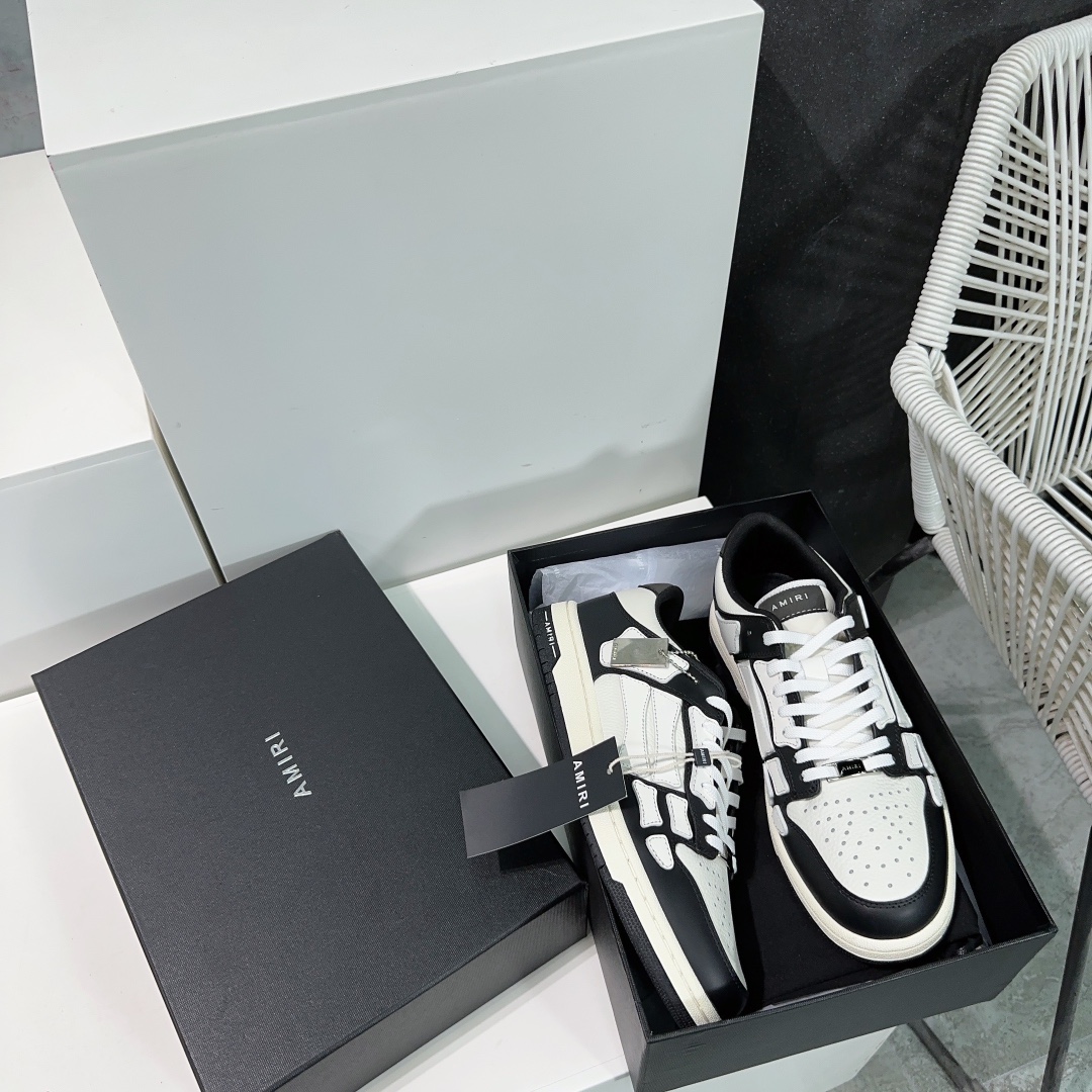 “High-Quality Classic AmiR 24 Recreational Shoes – Top Quality Design with Unique Skull Detail” - 图片 4