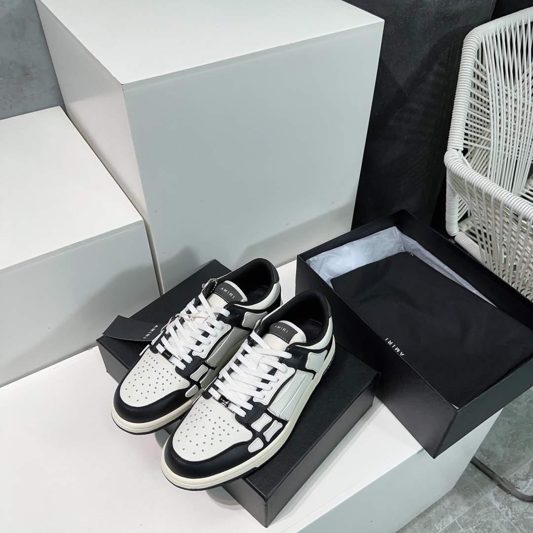 “High-Quality Classic AmiR 24 Recreational Shoes – Top Quality Design with Unique Skull Detail” - 图片 3