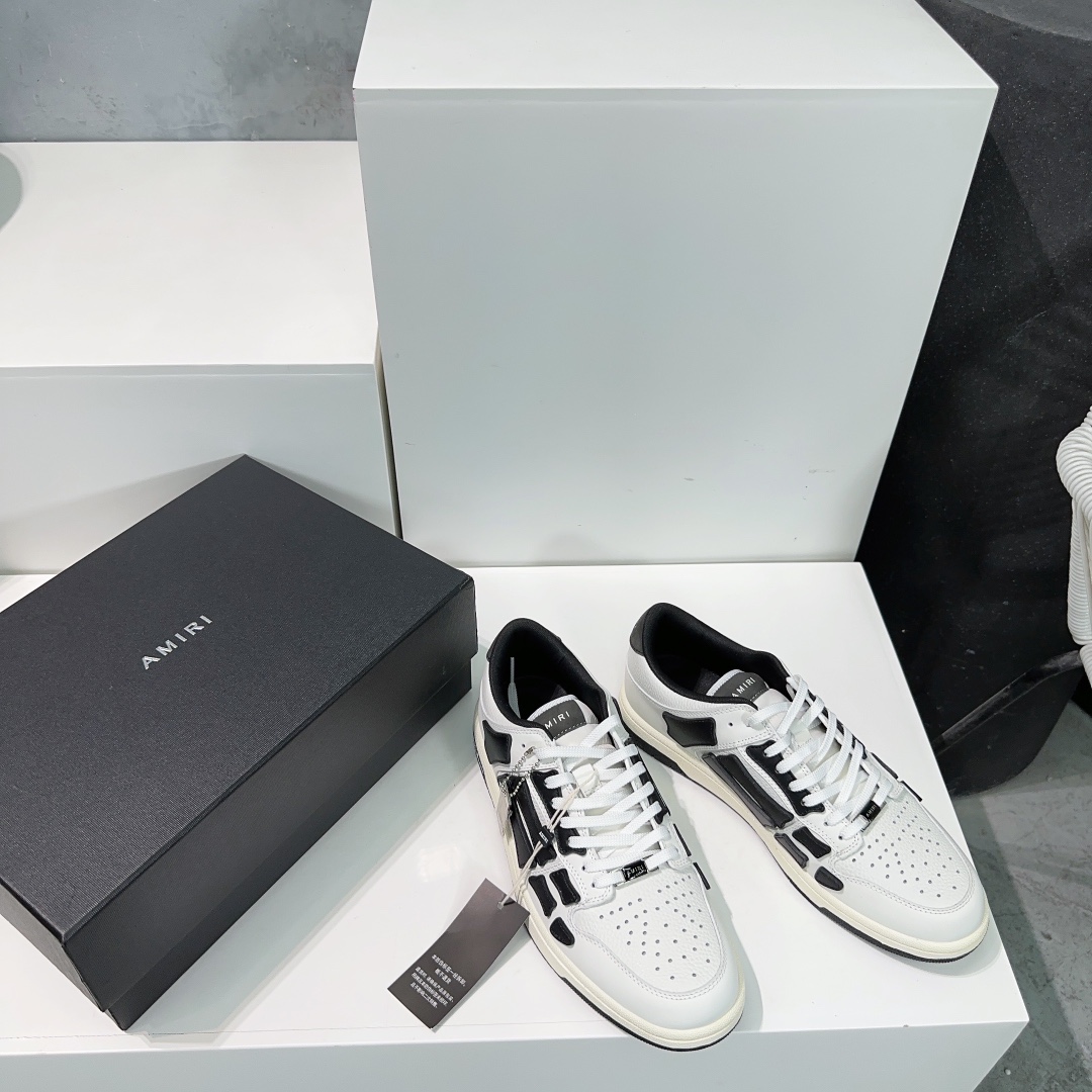 High-Quality Classic Shoes: AmiR 24 New Color Recreational Shoes with Unique Skull Design - 图片 5