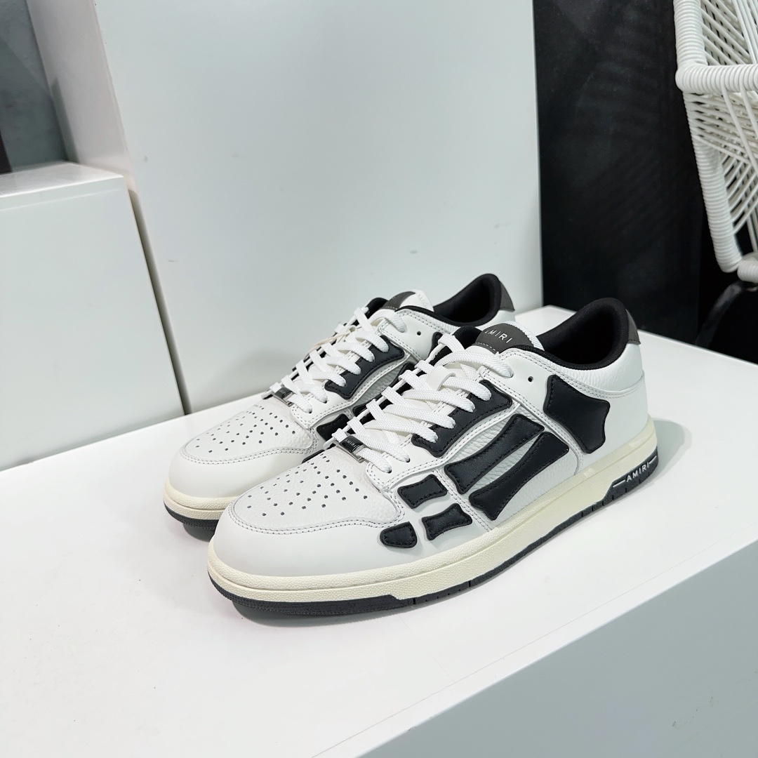 High-Quality Classic Shoes: AmiR 24 New Color Recreational Shoes with Unique Skull Design - 图片 2