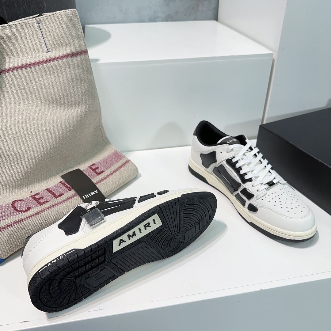 High-Quality Classic Shoes: AmiR 24 New Color Recreational Shoes with Unique Skull Design - 图片 8