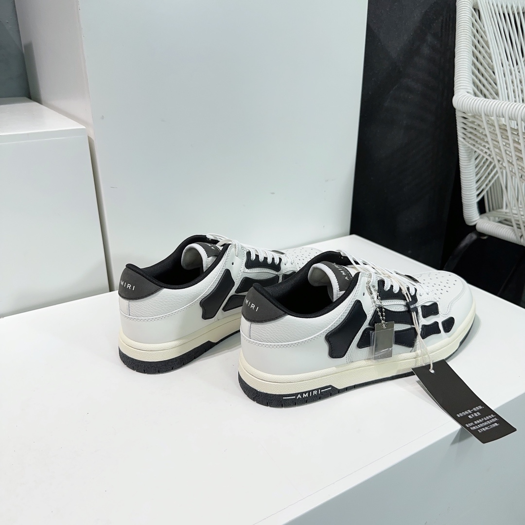 High-Quality Classic Shoes: AmiR 24 New Color Recreational Shoes with Unique Skull Design - 图片 4