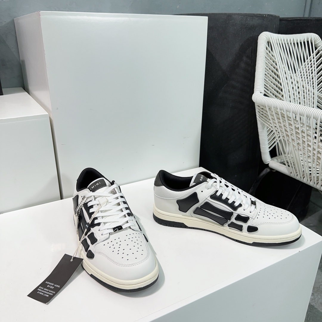 High-Quality Classic Shoes: AmiR 24 New Color Recreational Shoes with Unique Skull Design - 图片 3