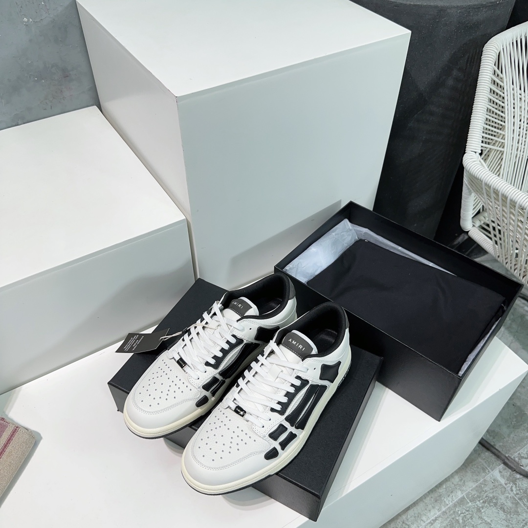 High-Quality Classic Shoes: AmiR 24 New Color Recreational Shoes with Unique Skull Design - 图片 7