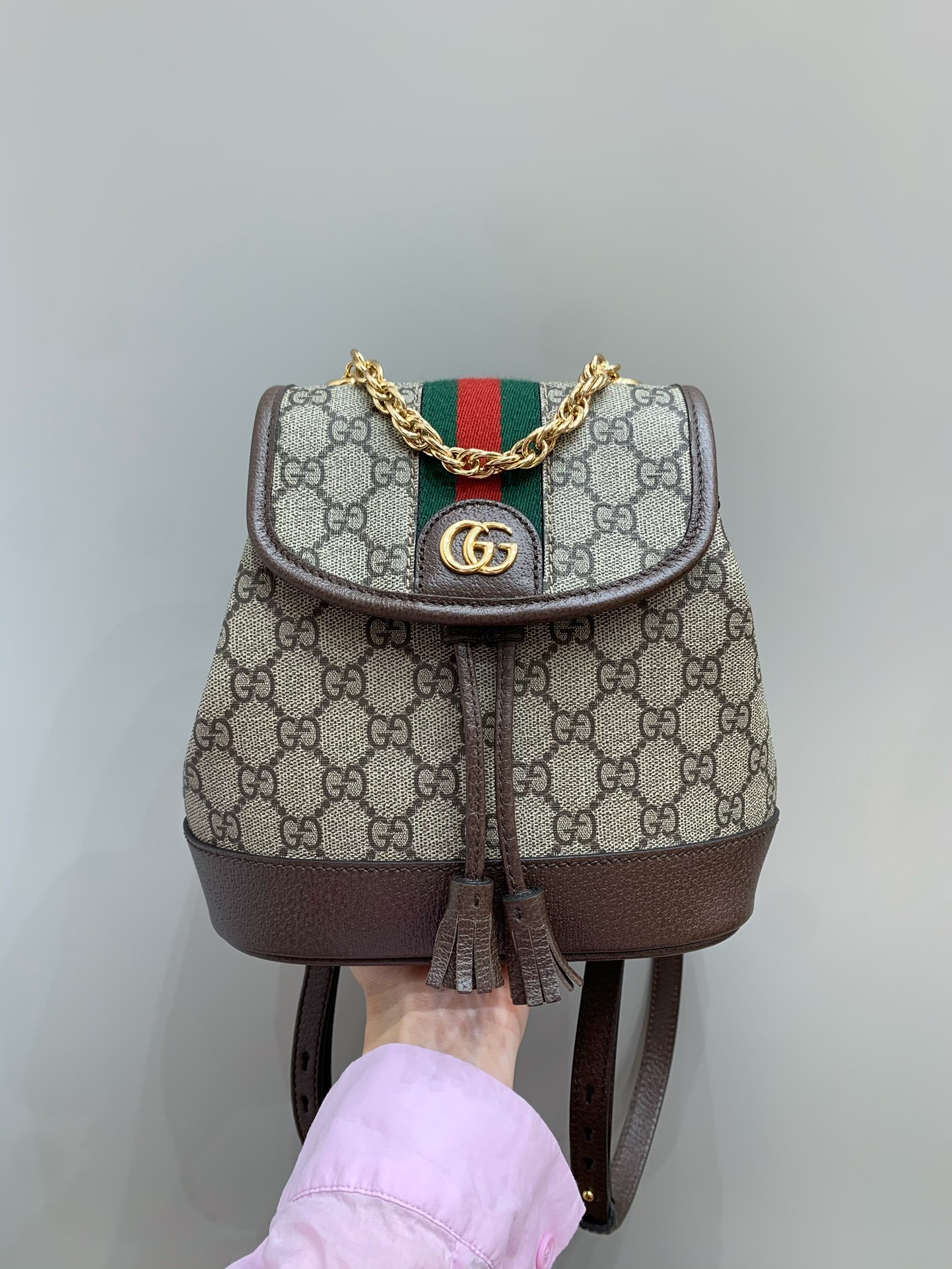 Gucci Ophidia Taschen Rucksack Sommerkollektion Ketten