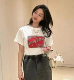Louis Vuitton Clothing T-Shirt Printing Cotton Spring/Summer Collection Chains