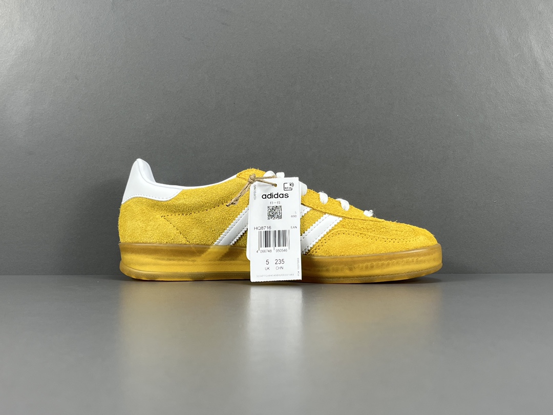 外贸版originalsSambaOG德训黄色板鞋HQ8716尺码36-45编码YZ013-5