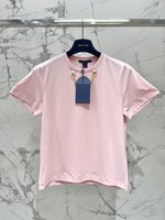 Louis Vuitton Kleding T-Shirt Lente/Zomercollectie Fashion Kettingen