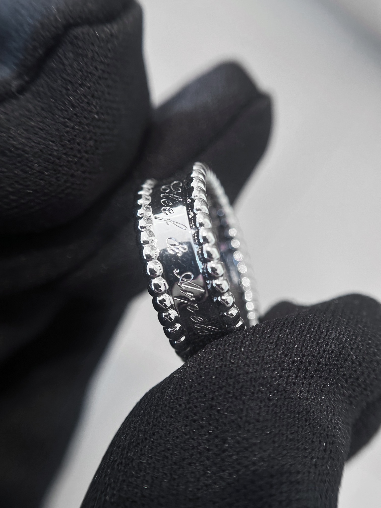 Van Cleef & Arpels vca Perlee签名戒｜不撞款