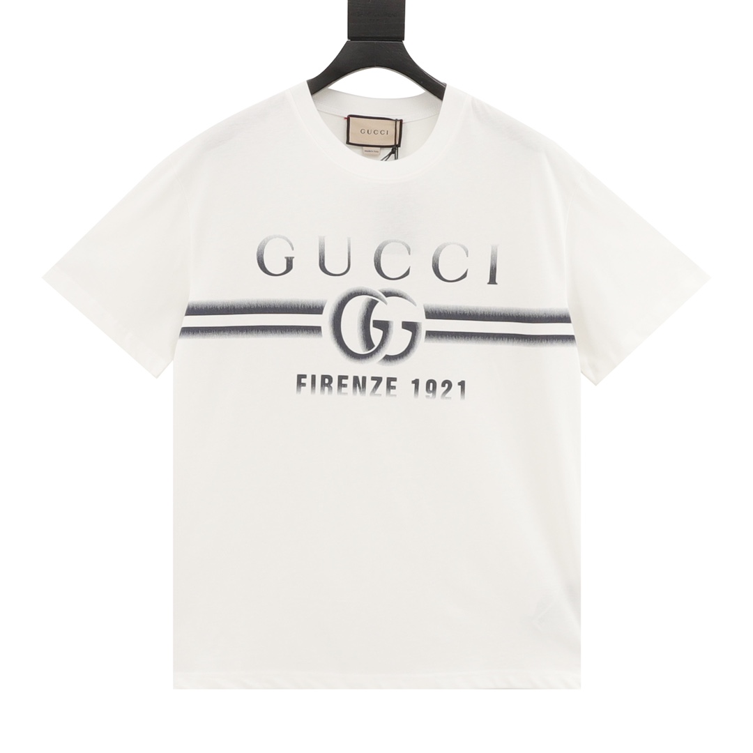 Najlepsze
 Gucci Odzież T-Shirt Drukowanie Tkanina Krótki rękaw