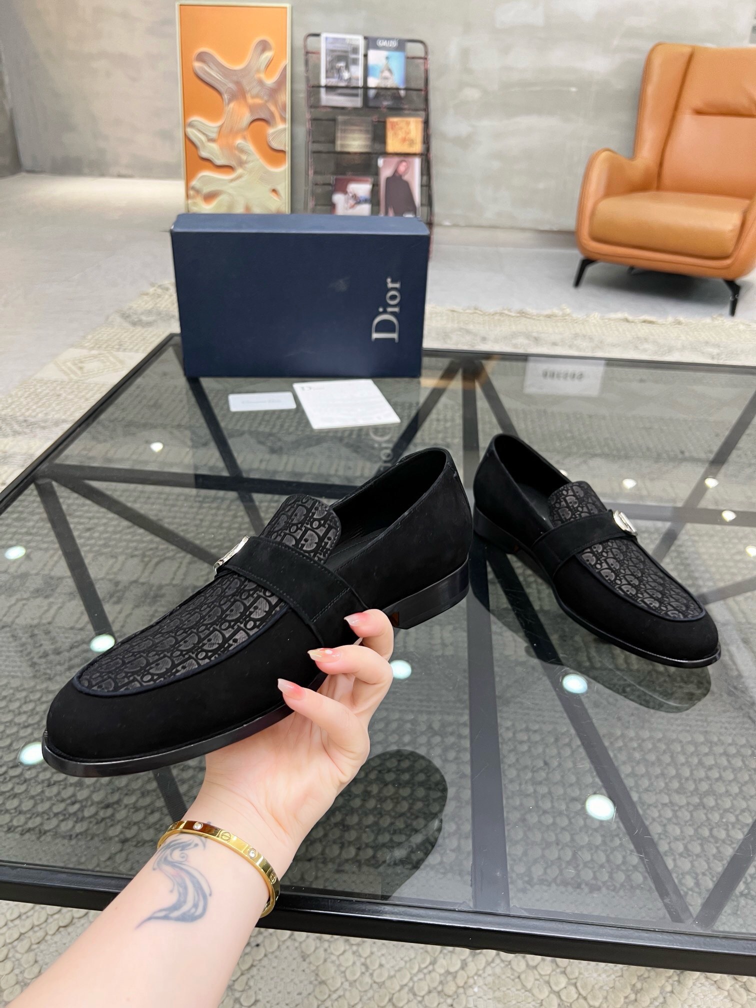 迪奥 Dior 高定典藏经典高奢皮鞋男鞋女鞋鞋履高跟鞋 #78447347 4