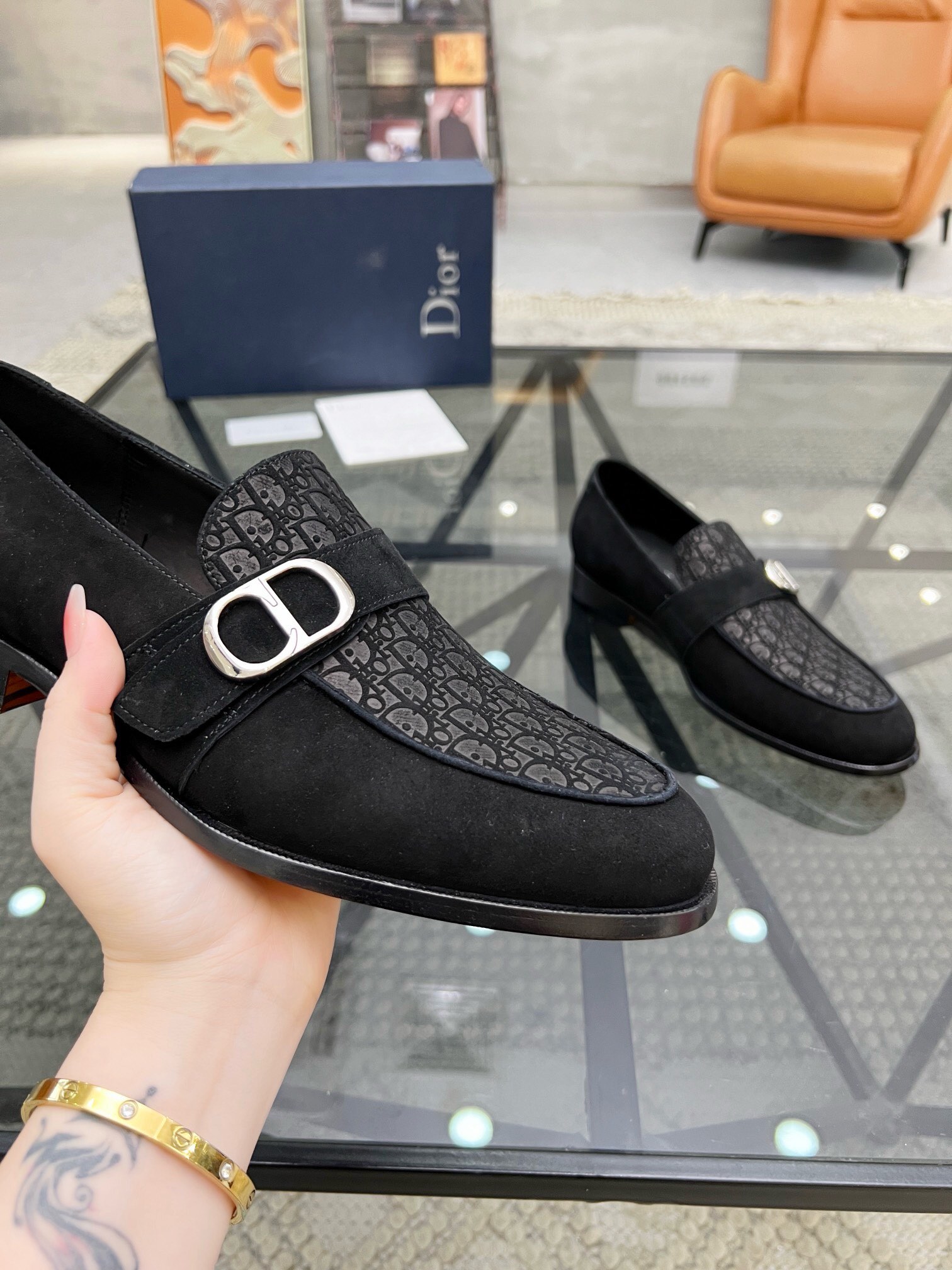 迪奥 Dior 高定典藏经典高奢皮鞋男鞋女鞋鞋履高跟鞋 #78447347 6