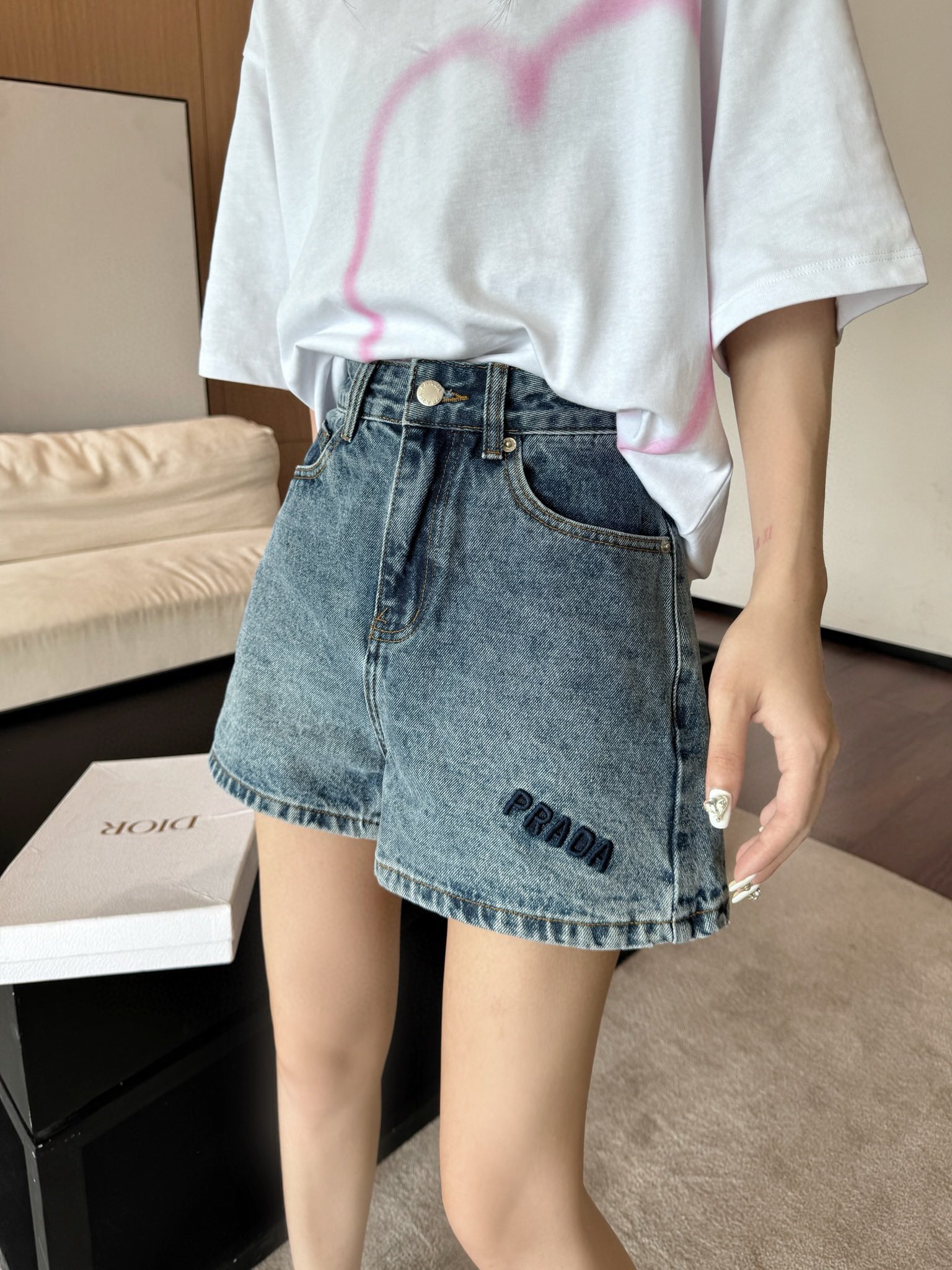 Dior Fashion
 Clothing Jeans Shorts Embroidery Spring/Summer Collection