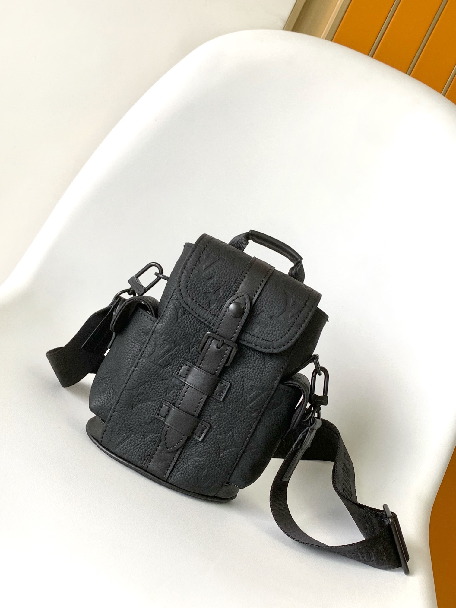 Best Capucines Replica
 Louis Vuitton LV Christopher Bags Backpack Handbags Black Mini M83164