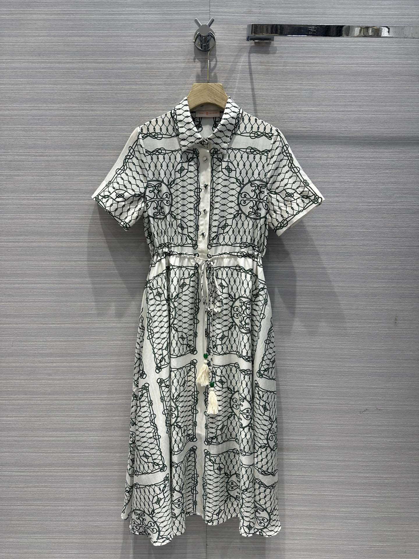 Tory Burch Clothing Dresses Réplica barata
 Printing Cotton Silk Spring/Summer Collection