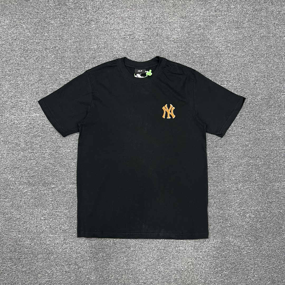 P88 XX059 MLB, misma camiseta de Yu Shuxin con estampado LA, versión ZP, algodón puro de 260 g. Pareja: S—XXL…