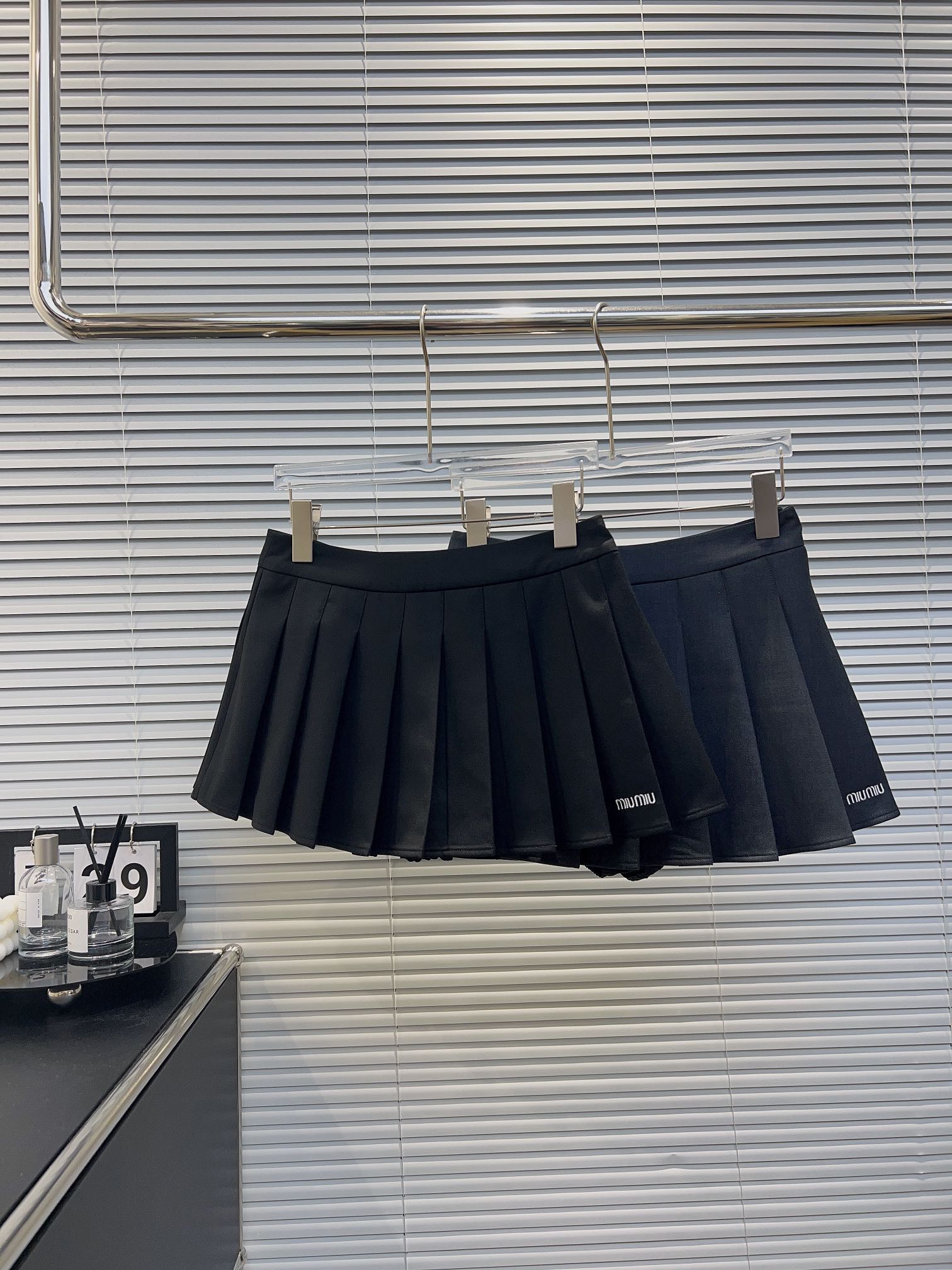 MiuMiu Clothing Skirts Best Quality Replica
 Black Grey