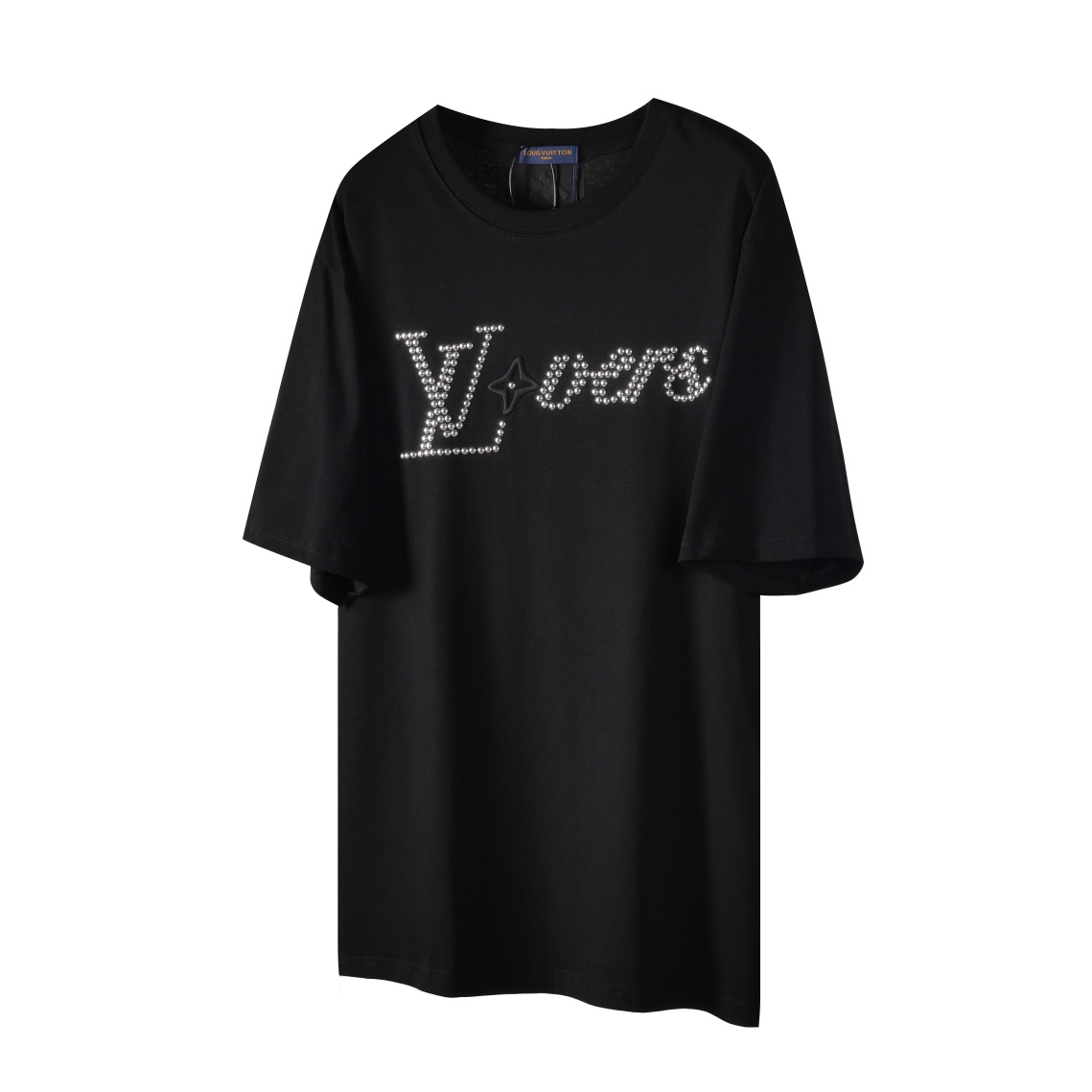 Louis Vuitton LV/路易威登 24SS春夏新款烫钻刺绣短袖T恤