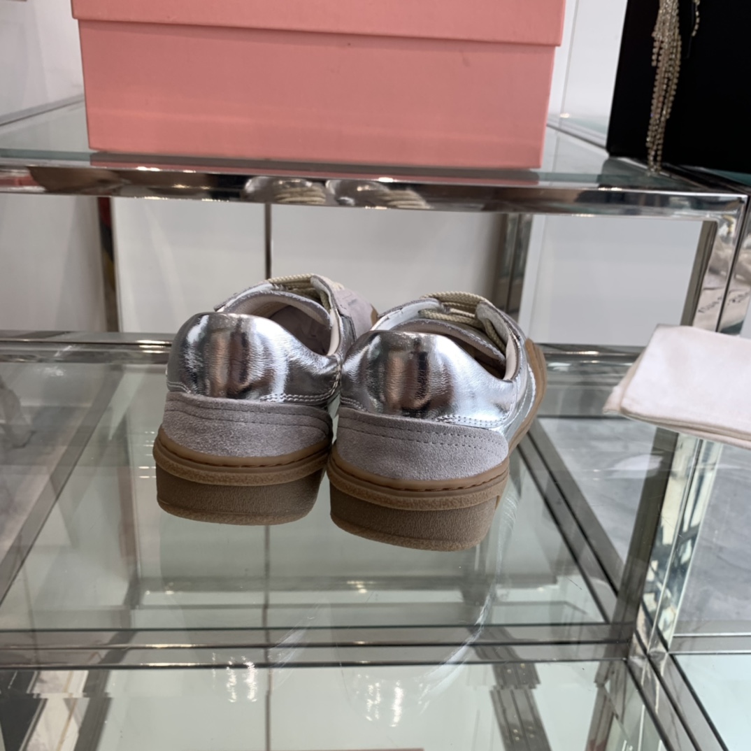 “AcneStudios 2024ss New Stars Spring Summers Tetsu Shoes: Cozy Leather Sneakers” - 图片 7