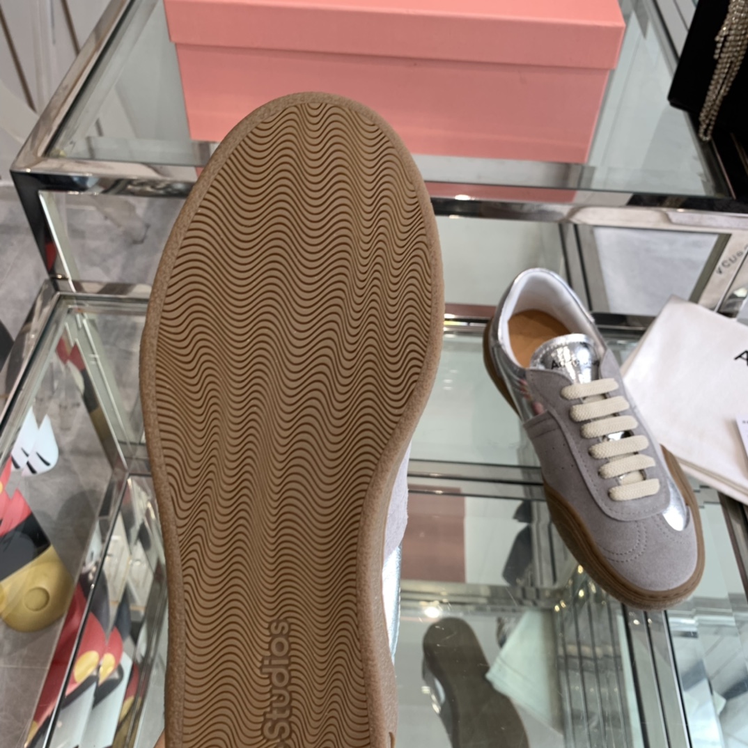 “AcneStudios 2024ss New Stars Spring Summers Tetsu Shoes: Cozy Leather Sneakers” - 图片 9