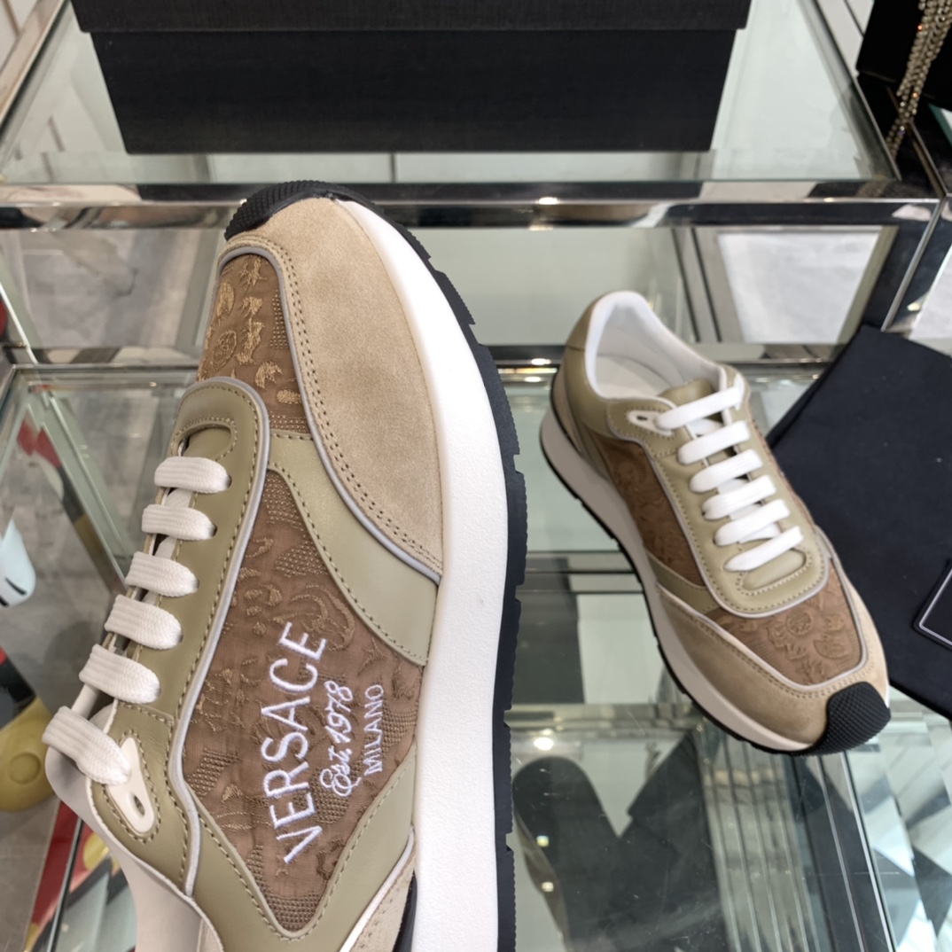 Versace Van Sage Milano Couples’ Sneakers: Luxurious, Youthful, Dynamic Mix - 图片 5
