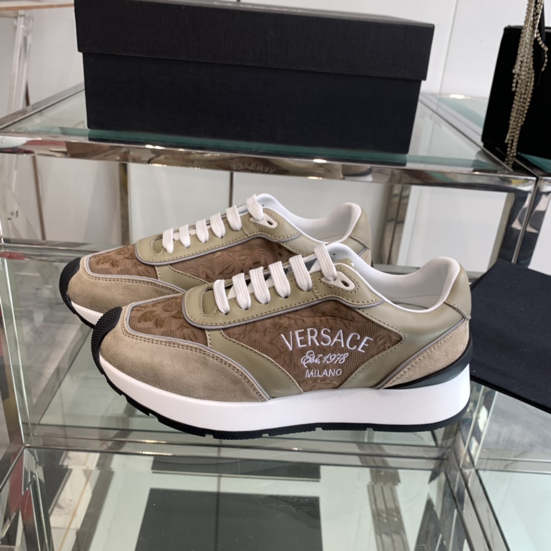 Versace Van Sage Milano Couples’ Sneakers: Luxurious, Youthful, Dynamic Mix - 图片 2