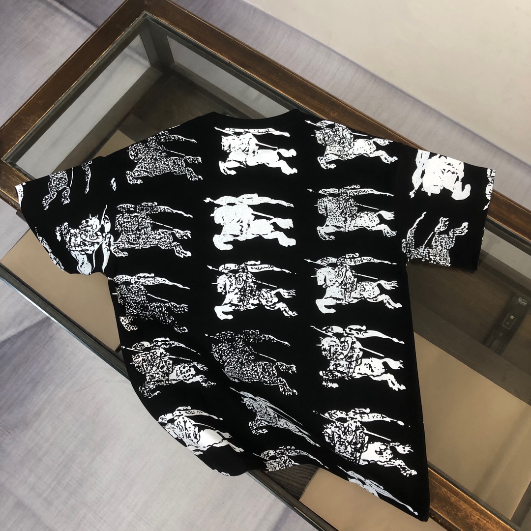 BUR*BERRY Burberry Pablo BBR 2024 T-Shirt Collection: Comfortable, Stylish, and Inspired by Battle Horses - 图片 9