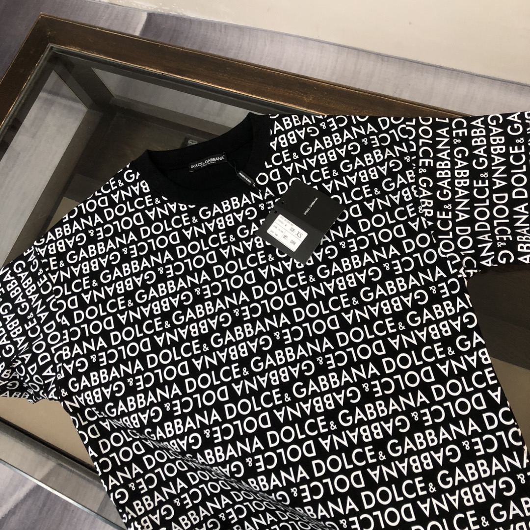 Luxury Logo T-shirt: Dolce & Gabbana 24s for High-end Comfort - 图片 3