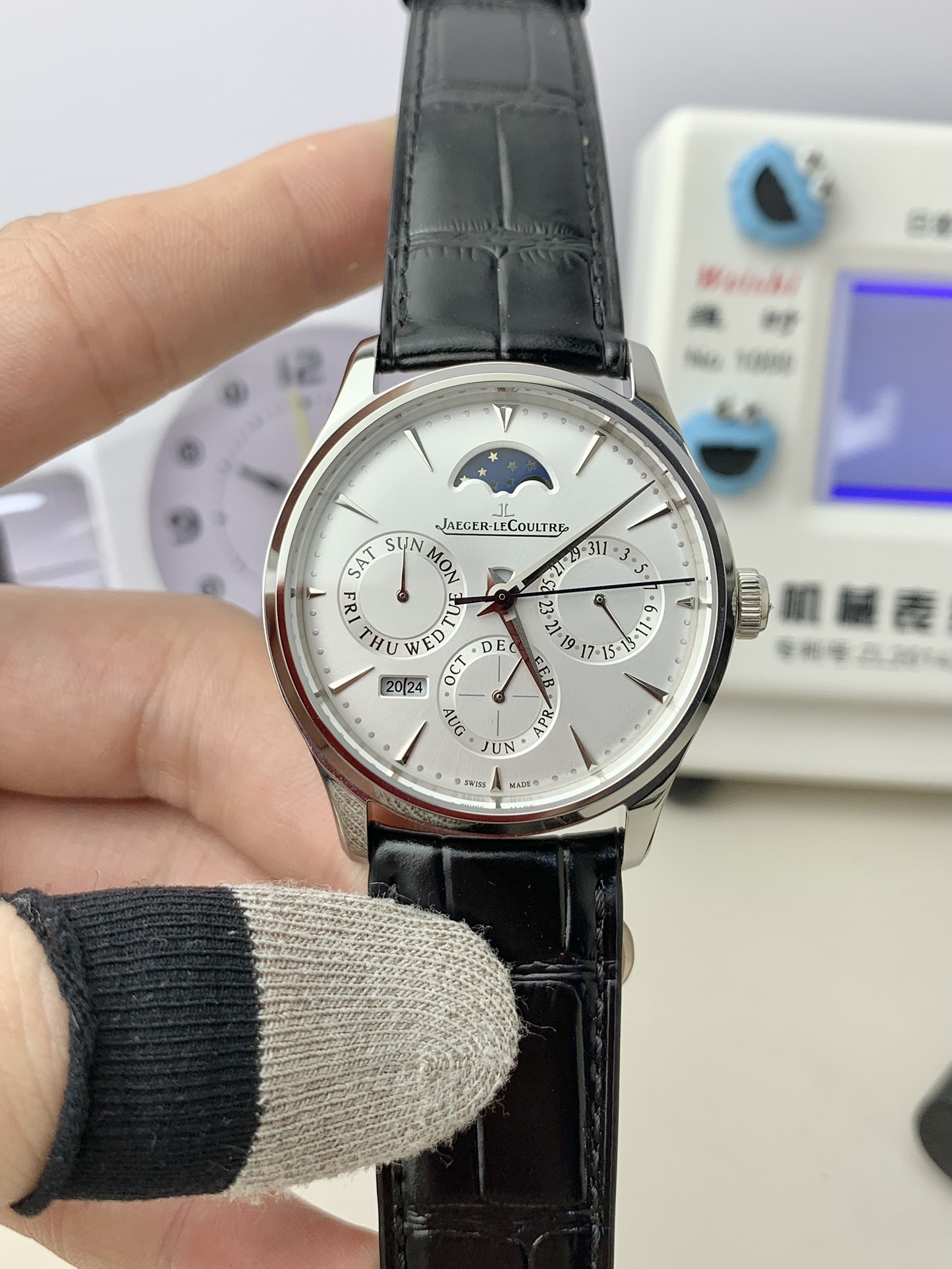 NO:384641,V9 Jaeger-Lecoultre Perpetual Calendar, jaeger-lecoultre19860909V9 积家万年历,,jaeger-lecoultre,Watch
