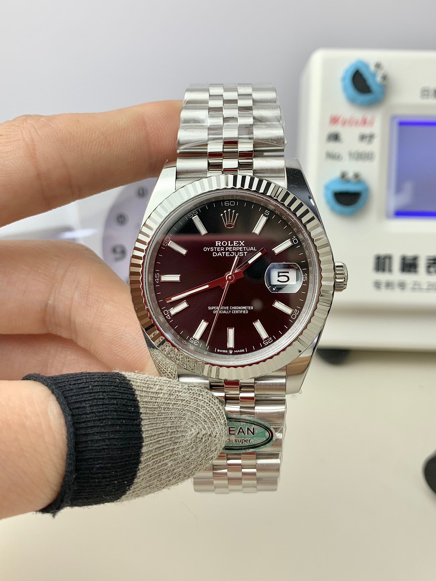 NO:384650,Clean Black Log 41mm movement!  Nothing available recently. Optional vs.19860909Clean 黑日志 41mm 机芯！近期没货 可选vs,,Watch