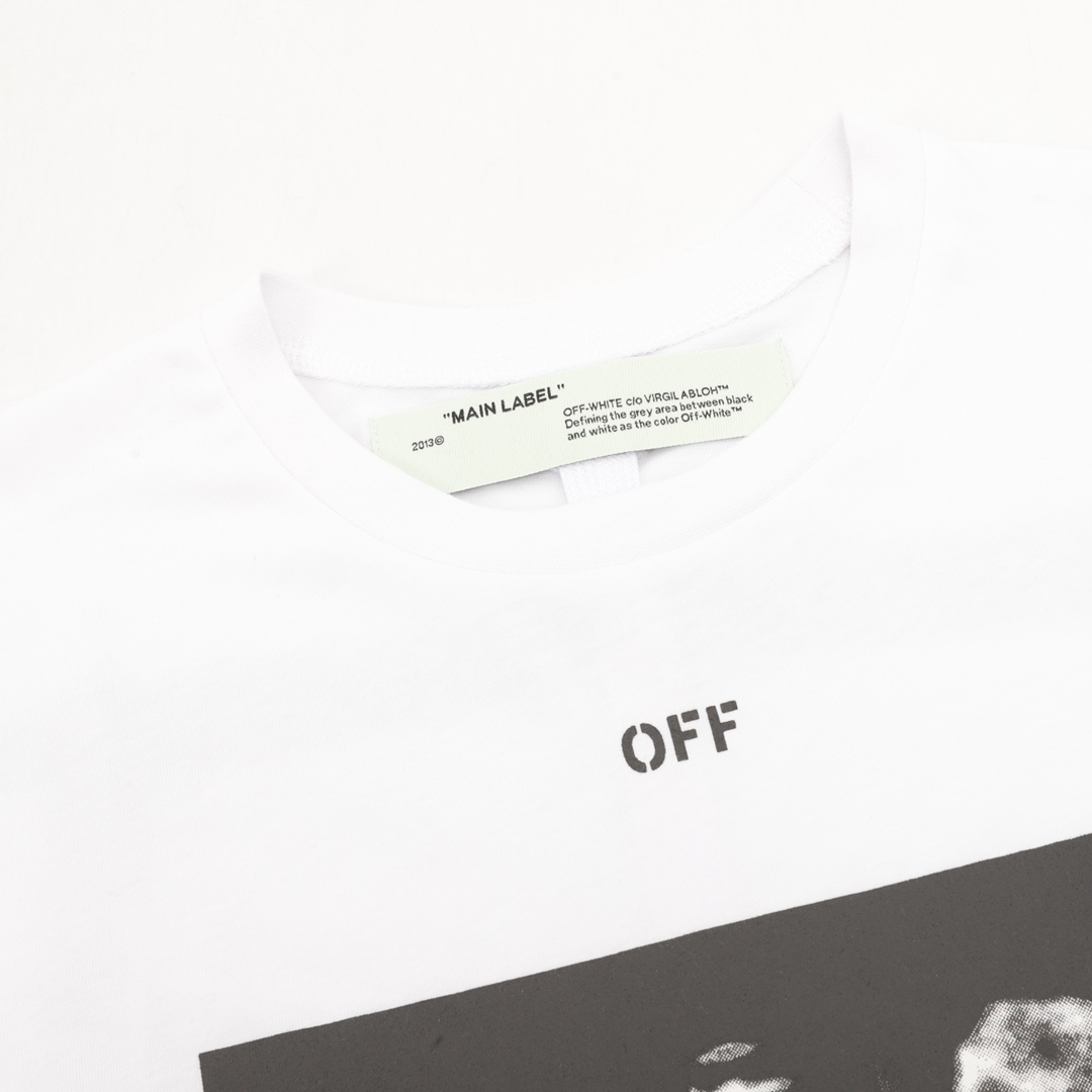 OFF WHITE C/O VIRGIL 水墨箭头印花短袖T恤