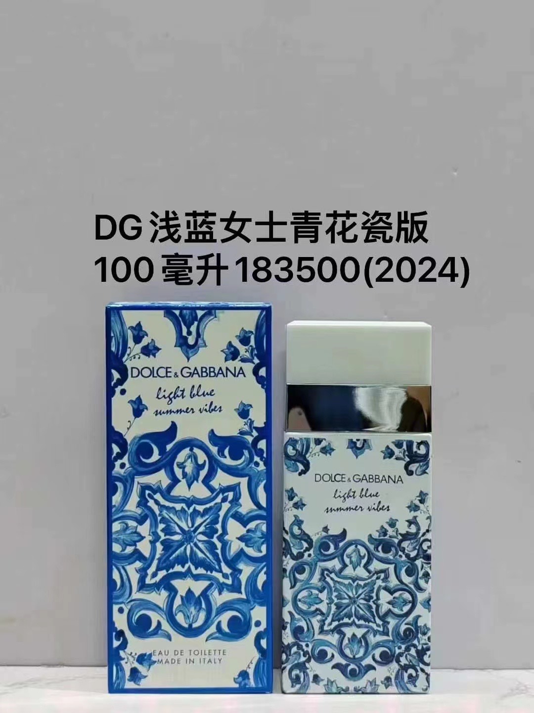 183500 Dolce & Gabbana Light Blue Porcelain femenino Eau de Parfum 100ml 183579 Dolce & Gabbana Light Blue Porcelain ma…