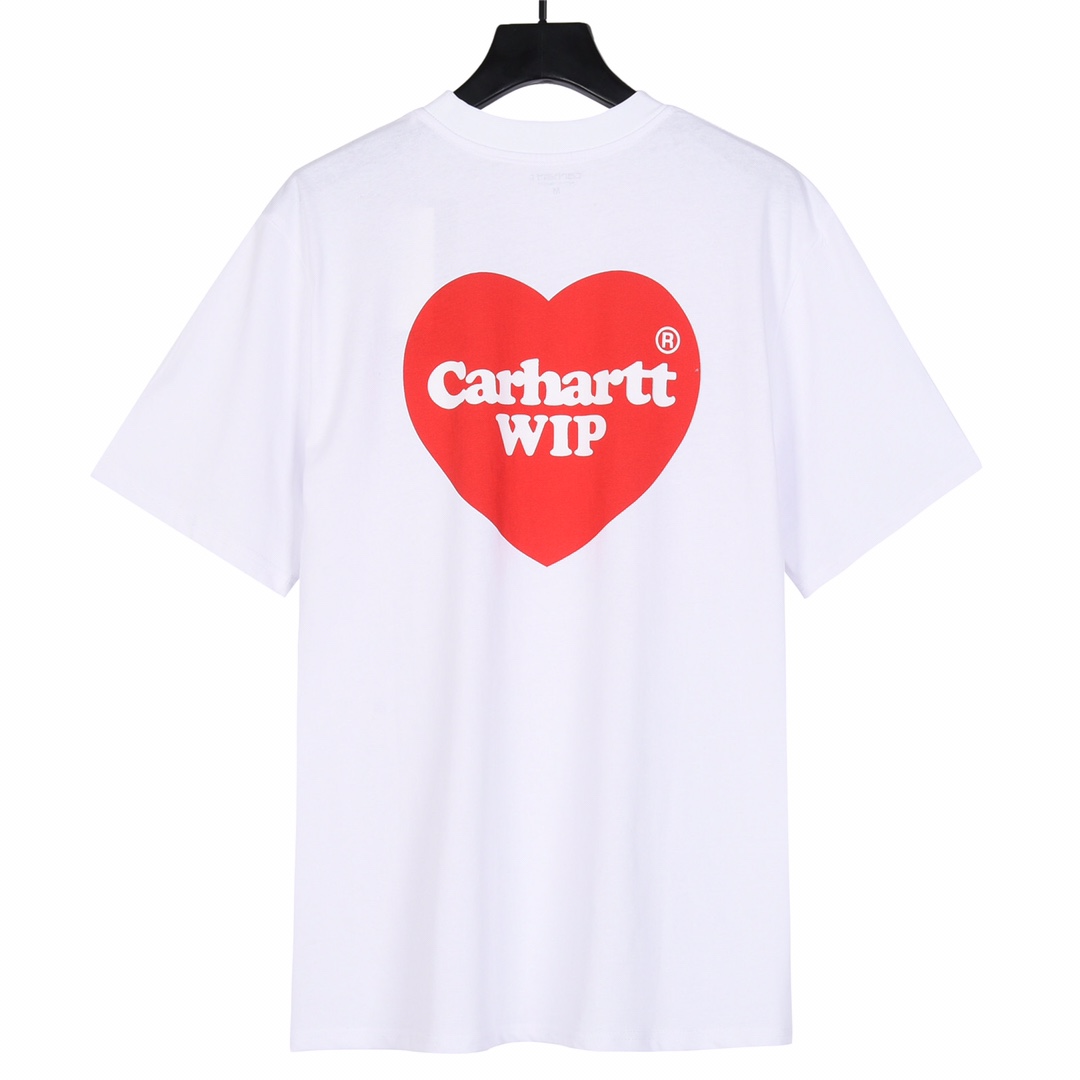 Carhartt Wip Double Heart 卡哈特爱心印花短袖T恤