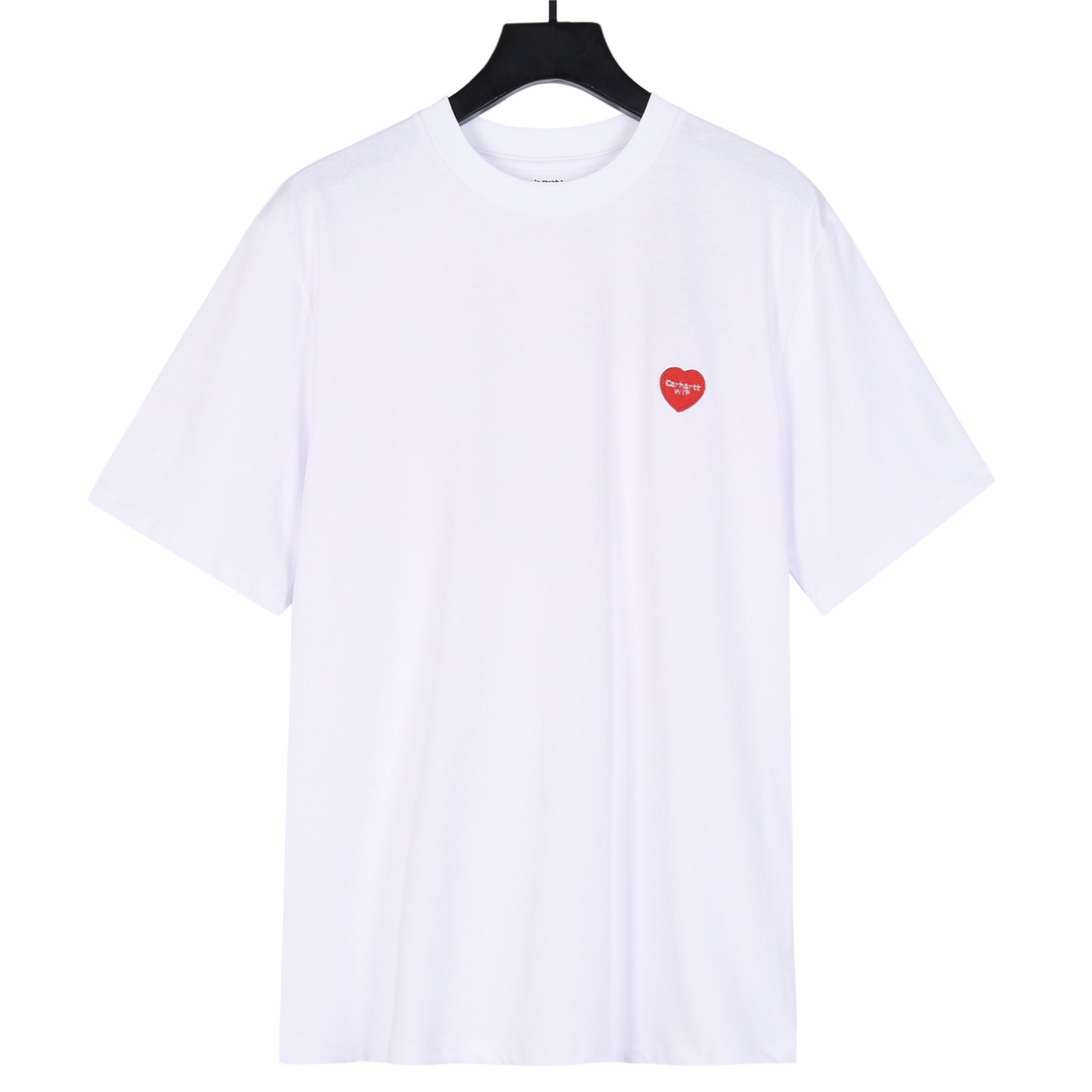 Carhartt Wip Double Heart 卡哈特爱心印花短袖T恤