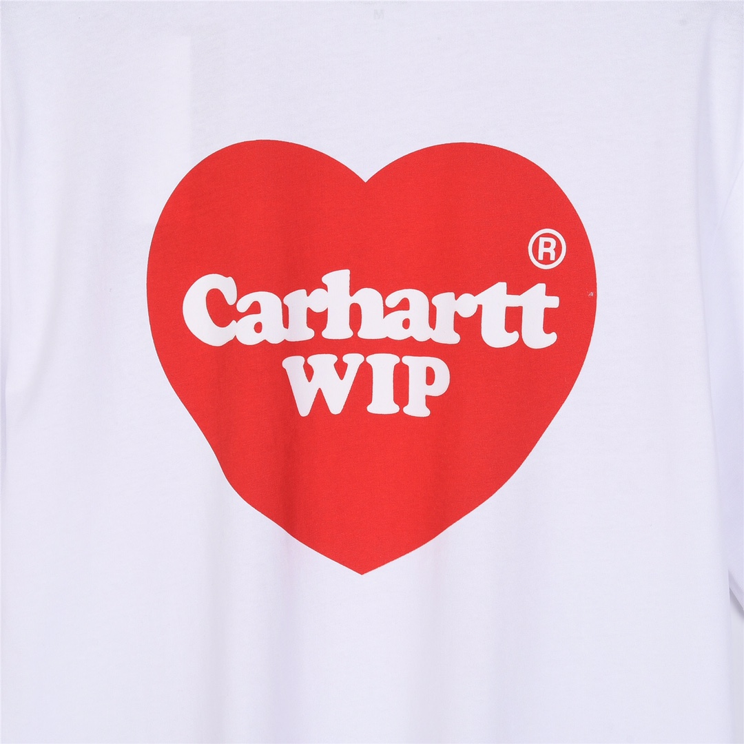 Carhartt Wip Double Heart 卡哈特爱心印花短袖T恤