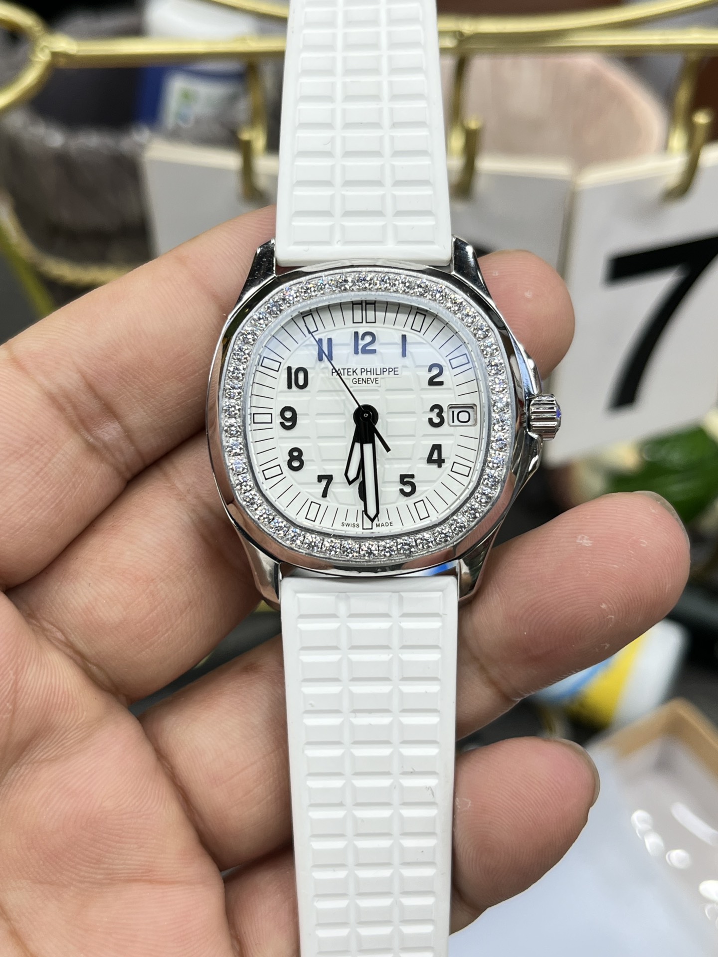 파텍필립 프리미엄 워치 자동 여성용 35.6mm PPF 공장 레플리카 44005