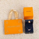 Louis Vuitton Jewelry Necklaces & Pendants Engraving 925 Silver Fashion