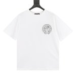 Chrome Hearts Online
 Clothing T-Shirt Black Pink White Printing Cotton Short Sleeve