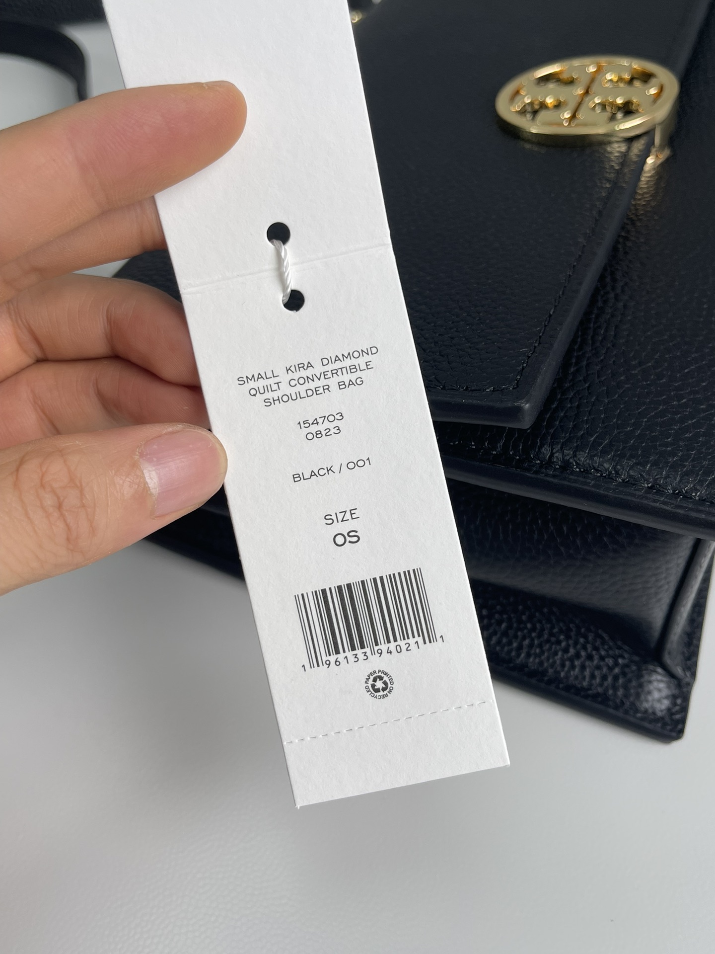 Tory Burch TB 款新版 Miller风琴包 翻盖荔枝纹牛皮单肩斜挎包 荔枝纹牛皮 皮质更耐用耐磨耐造
