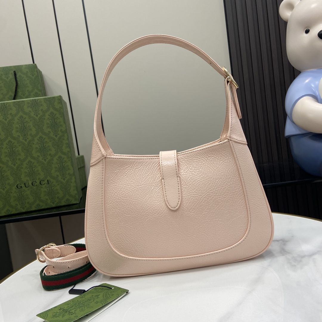 Gucci 漆皮 Jackie系列小号肩背包